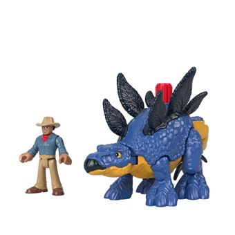 Figurines Jurassic World Stegosaurus et personnage