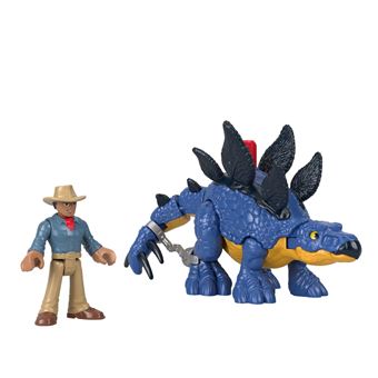 Figurines Jurassic World Stegosaurus et personnage