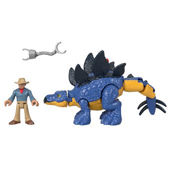 Figurines Jurassic World Stegosaurus et personnage