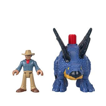 Figurines Jurassic World Stegosaurus et personnage