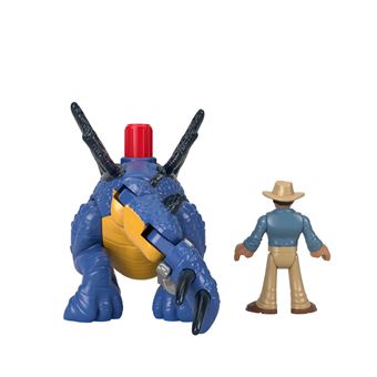 Figurines Jurassic World Stegosaurus et personnage