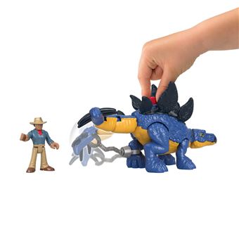 Figurines Jurassic World Stegosaurus et personnage