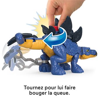Figurines Jurassic World Stegosaurus et personnage