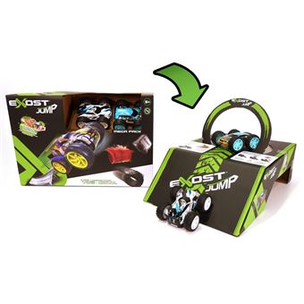 Pack de 2 Mini voitures à friction Exost Jump avec accessoires Modèle aléatoire