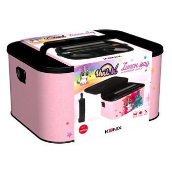 Sacoche de rangement pour Nintendo Switch Konix Be Funky Licorne