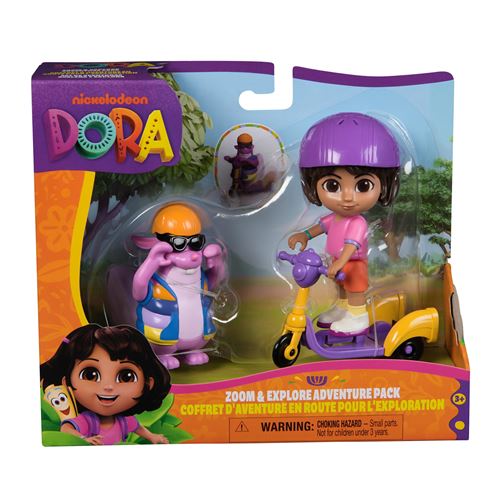 Spin Master Dora, C d'aventure Expédition aquatique, avec figurines Dora et Babouche et accessoires, jouets pour filles et garçons, à partir de 3 ans