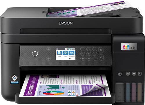 Imprimante multifonction Epson EcoTank ET-3850 Noir