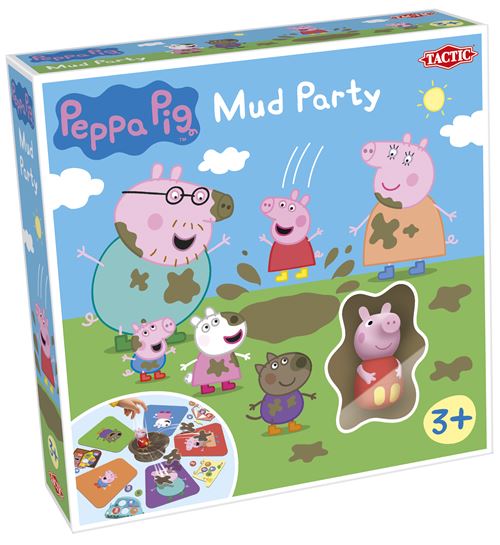Jeu d'adresse Tactic Mud Party Peppa Pig
