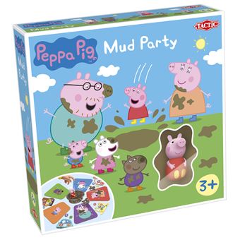 Jeu d'adresse Tactic Mud Party Peppa Pig - 1