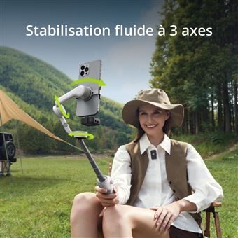 Stabilisateur Dji Osmo Mobile 6 pour smartphone Gris