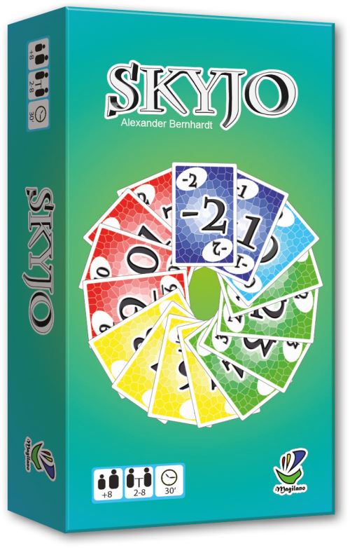 Jeu De Cartes Skyjo MAGILANO – Jeu Stratégique, 2 À 8 Joueurs, À Partir De 8 Ans