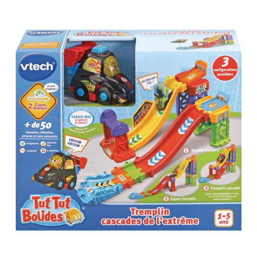 Circuit tremplin cascade de l'extrême Vtech Tut Tut Bolides - Vtech