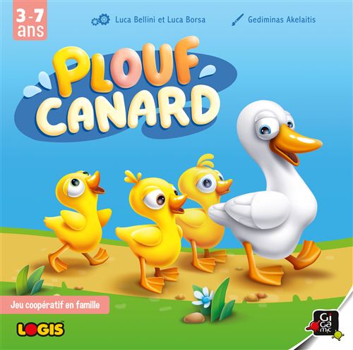 Jeu d’ambiance Gigamic Plouf Canard