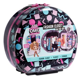 Dressing de mode L.O.L. Surprise OMG Fashion closet valisette