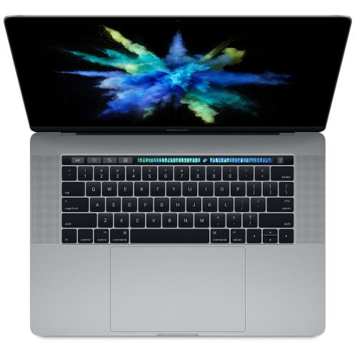 Apple MacBook Pro 15.4'' Retina avec Touch Bar 1 To SSD 16 Go RAM Intel Core i7 bicœur de 2.9 GHz à 3.8 GHz Gris Sidéral Reconditionné certifié Apple 2016
