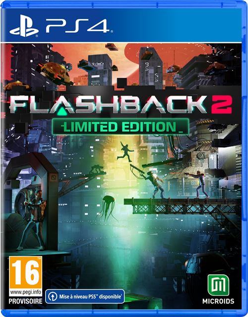 Pochette avant du jeu Flashback 2 PS4