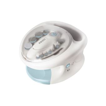 Set 3 en 1 Manucure et Pédicure Homedics Nail-5026 Blanc et Bleu