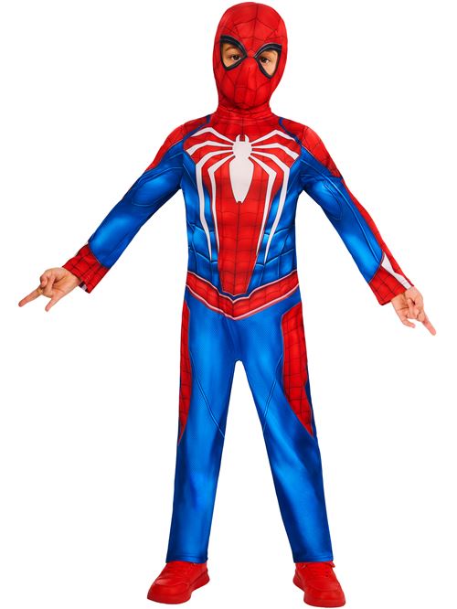 Marvel Spiderman Multicolore Déguisement Enfant Marvel Spider-Man Gamerverse Taille 7-8 Ans