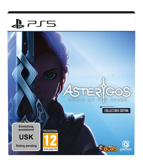Pochette avant du jeu Asterigos : Curse of the Stars Collector's Edition PS5