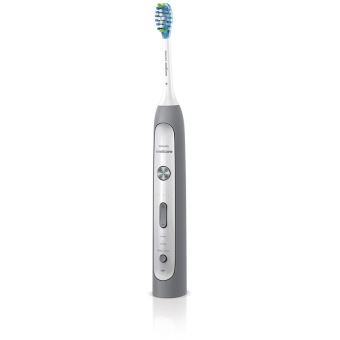 Philips Sonicare FlexCare Platinum HX9172 - tandenborstel - grijs met geborsteld-wit paneel