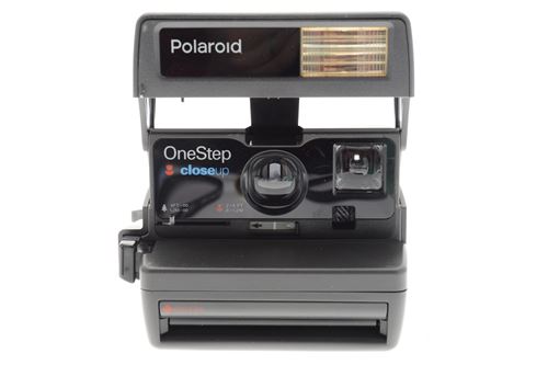 Appareil photo instantané Polaroid OneStep CloseUp noir - Reconditionné