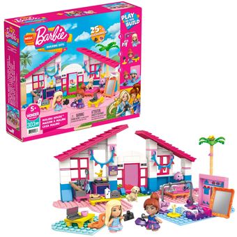 Jeu de construction Mega Bloks Mega Construx Barbie Maison à Malibu