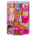 Poupée Barbie Naissance des chiots