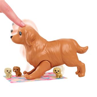 Poupée Barbie Naissance des chiots