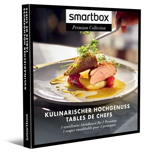 Coffret cadeau Smartbox Table des chefs