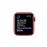 Apple Watch Series 6 GPS, 40mm boitier aluminium rouge avec bracelet sport rouge_4