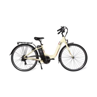 Velo Electrique Velair City Creme 250 W Velo Equipements De Sport Fnac