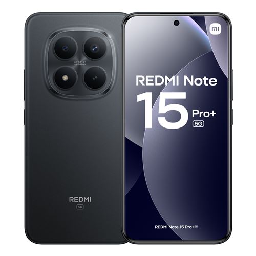 Xiaomi Redmi Note 15 Pro+ 512 Go Noir