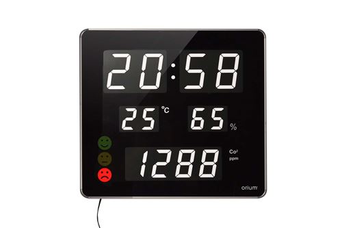 Horloge capteur de CO2 Quaelis 18 Orium - vue 3