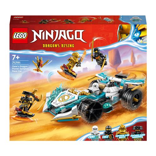 LEGO® Ninjago 71791 La voiture de course Spinjitzu Le pouvoir du dragon de Zane