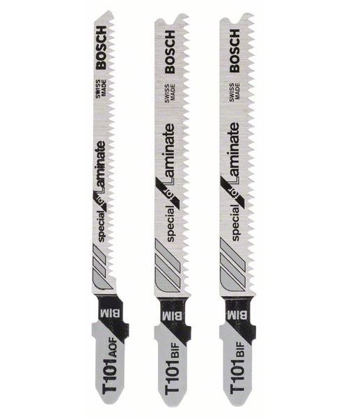 Assortiment De Lames De Scie Sauteuse Bois Bosch 2609256788 3 Pièces