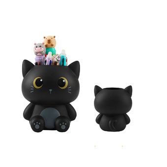 ITOTAL PORTE-CRAYONS 3D CHAT NOIR