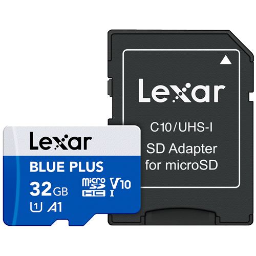Lexar Micro SDHC Class 10 + Adapt LMSBLPL032G BNANG