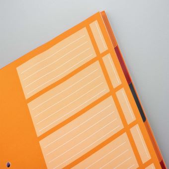 Cahier trieur Oxford Organiserbook - reliure intégrale - A4+ - 180