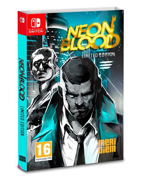 Mdf- Microids Distribution Neon Blood Limited Edition Nintendo Switch