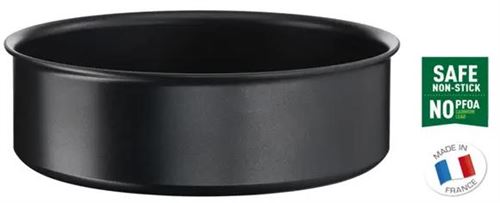 Sauteuse Tefal Ingenio Eco Resist 24 cm Noir