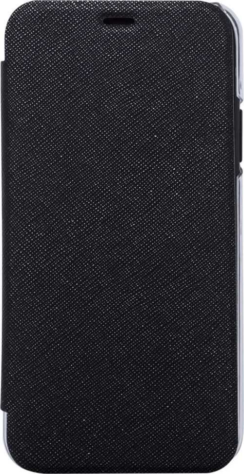 Etui folio Noir Crystal BigBen Connected pour iPhone X