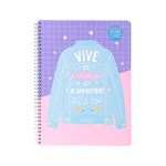 Cahier A4 Mr. Wonderful Vive ce je ne sais quoi qui n’appartient qu'à toi