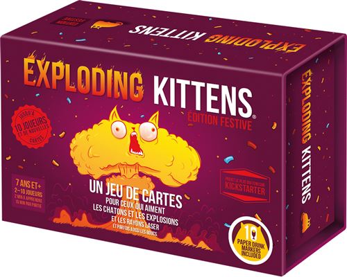 Acheter Exploding Kittens : Le jeu des Cat-Tapultes - Exploding
