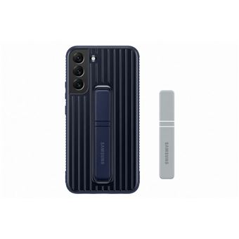 Coque renforcée Fonction stand pour Samsung Galaxy S22+ Bleu marine