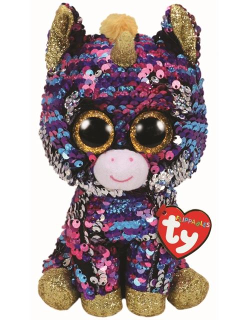 Peluche TY Flippables Taille S Dot Le léopard