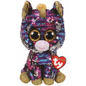 Peluche TY Flippables Taille S Dot Le léopard