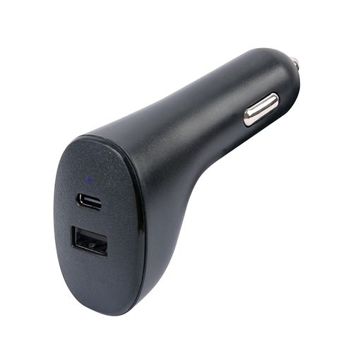 Chargeur allume cigare pour voiture Wefix DC-214D1 38W Noir