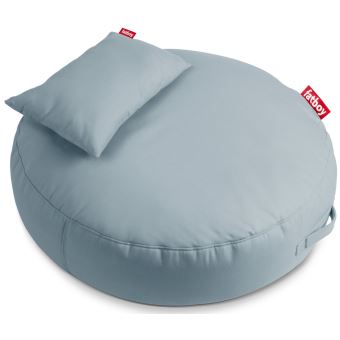 Pouf d'extérieur et coussin Fatboy Pupillow Bleu minéral