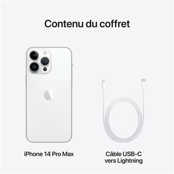iPhone 14 Pro Max - Caractéristiques techniques (FR)