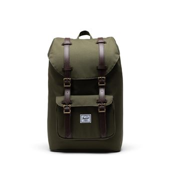 Sac à dos Herschel Little America Mid-Volume 17L Vert et Marron